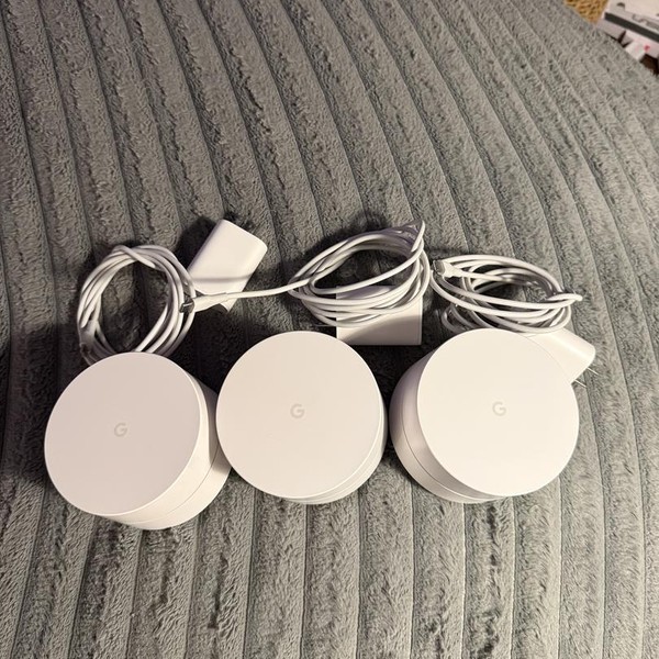 Google WiFi Router - White, 3-Pack