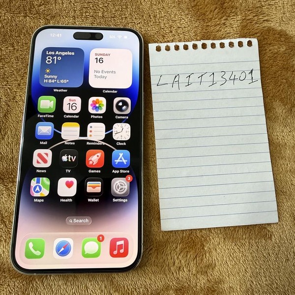 Apple iPhone 14 Pro Max - Unlocked, 256 GB, Silver, A2651