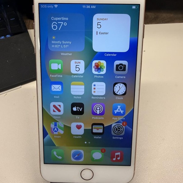 Apple iPhone 8 Plus - Unlocked, 64 GB, Gold, A1897, GSM