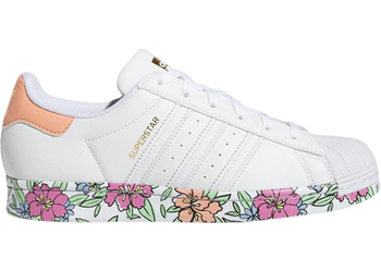adidas Superstar White Blush Floral (Women's) for sale