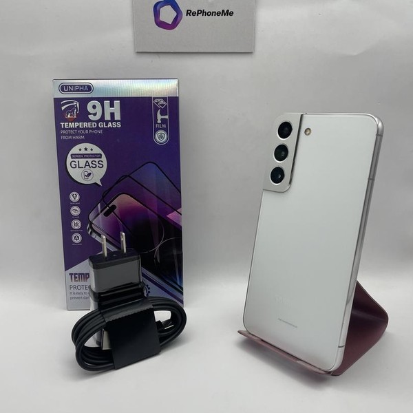 Samsung Galaxy S22 - Unlocked, 128 GB, White, 8 GB, SM-S901U1