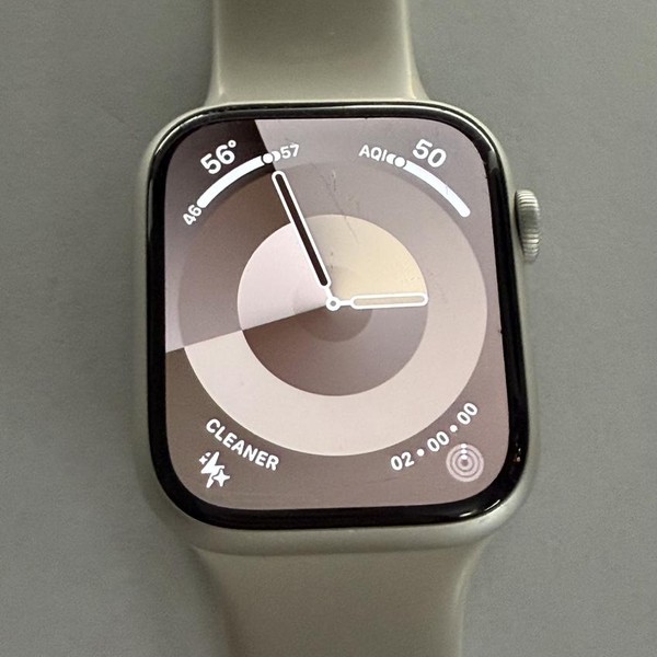 Apple Watch Series 7 45mm - Starlight, A2474 - GPS, Aluminum