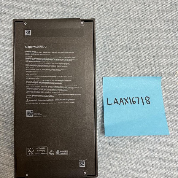 Samsung Galaxy S25 Ultra - Unlocked, 512 GB, Jadegreen, 12 GB, SM-S938U1