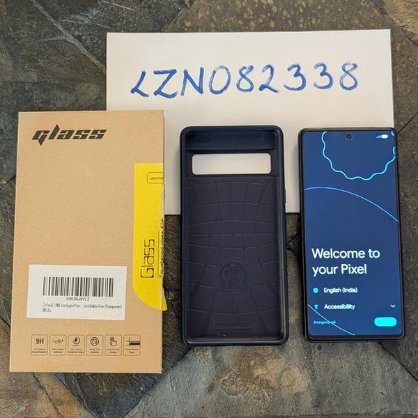 Google Pixel 7 - Unlocked, 128 GB, Obsidian, 8 GB, GVU6C, Sub-6 5G