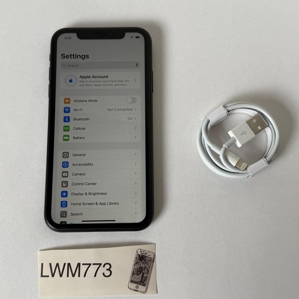 Apple iPhone Xr - Unlocked, 64 GB, Black, A1984