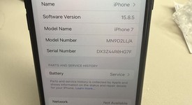 Good
													Apple iPhone 7 - Unlocked, Black, 32 GB, A1778, GSM, photo 4 of 8