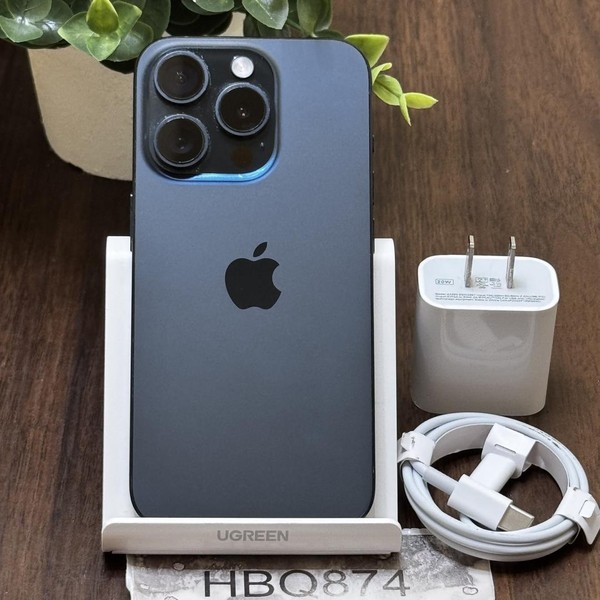 Apple iPhone 15 Pro - Unlocked, 256 GB, Blue, A2848