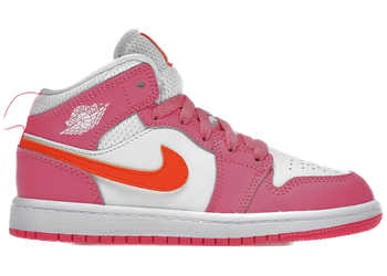 Jordan 1 Mid Pinksicle Safety Orange (PS) for sale