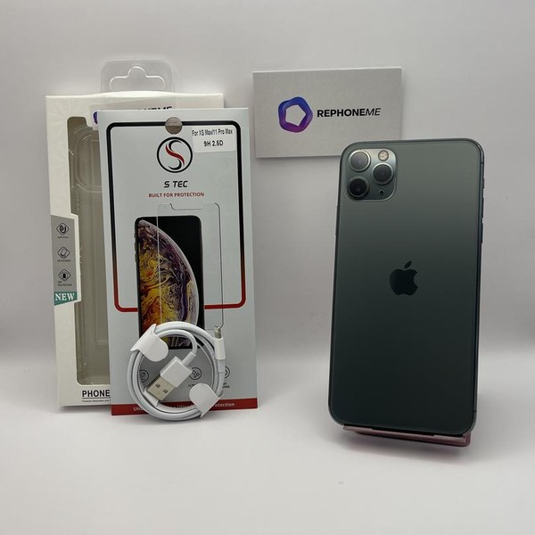 Apple iPhone 11 Pro Max - Unlocked, 64 GB, Green, A2161