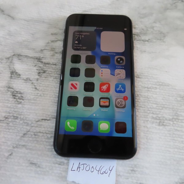 Apple iPhone SE 3rd Gen 2022 - Unlocked, 64 GB, Midnight, A2595