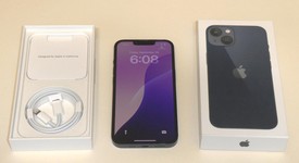 Mint
													Apple iPhone 13 - Unlocked, Midnight, 128 GB, A2482, photo 1 of 11