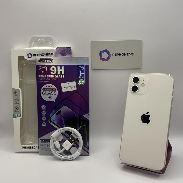 Apple iPhone 12 - Unlocked, 64 GB, White, A2172