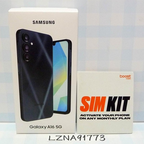 Samsung Galaxy A16 5G - Boost, Blueblack, 128 GB, 4 GB