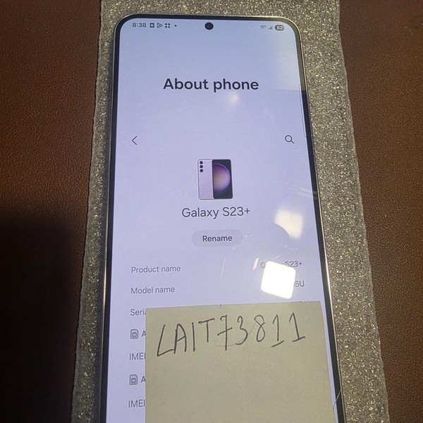 Samsung Galaxy S23 Plus - T-Mobile, 256 GB, Lavender, 8 GB, SM-S916U