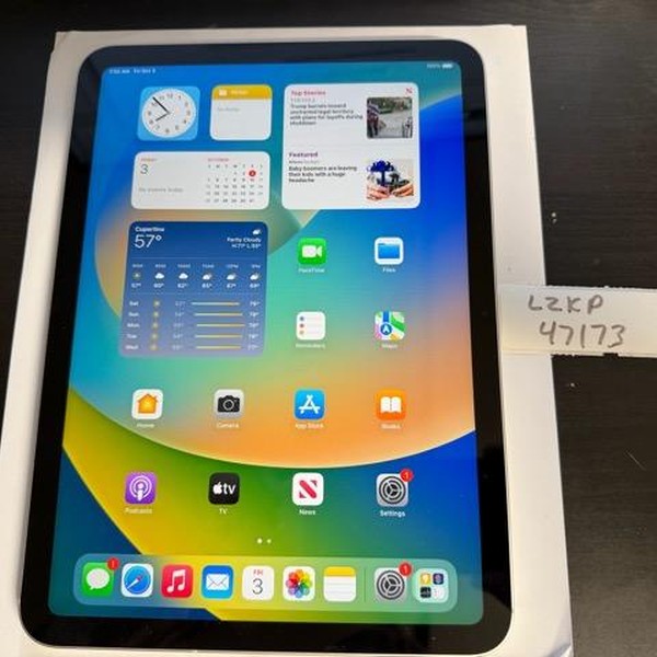 Apple iPad 10th Gen - Unlocked, 64 GB, Silver, A2757