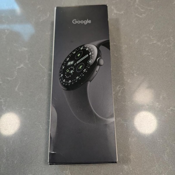 Google Pixel Watch 4 - Wi-Fi, Black, 45mm