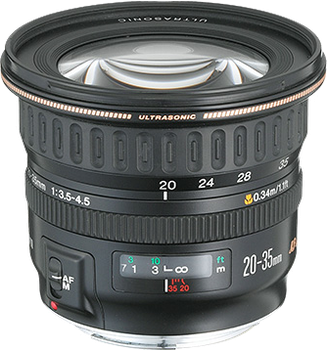 Canon EF 20-35mm f3.5-4.5 USM Lens for sale