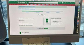 Mint
													iMac 2021 24" - Apple M1, Silver, 256 GB, 8 GB, photo 2 of 7