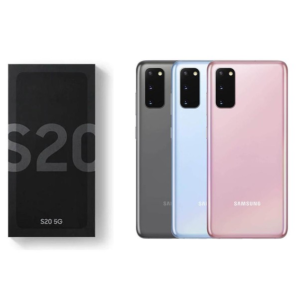 Samsung Galaxy S20 5G - Unlocked, 128 GB, Gray, 12 GB, SM-G981U1