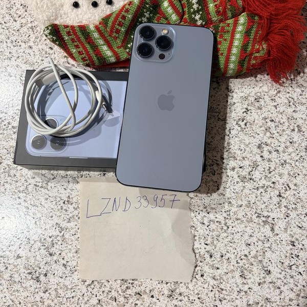 Apple iPhone 13 Pro Max - Verizon, Sierra Blue, 256 GB, A2484
