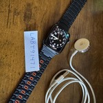Good Apple Watch Series 7 45mm - AT&T, Midnight, A2477 - Cellular, Aluminum