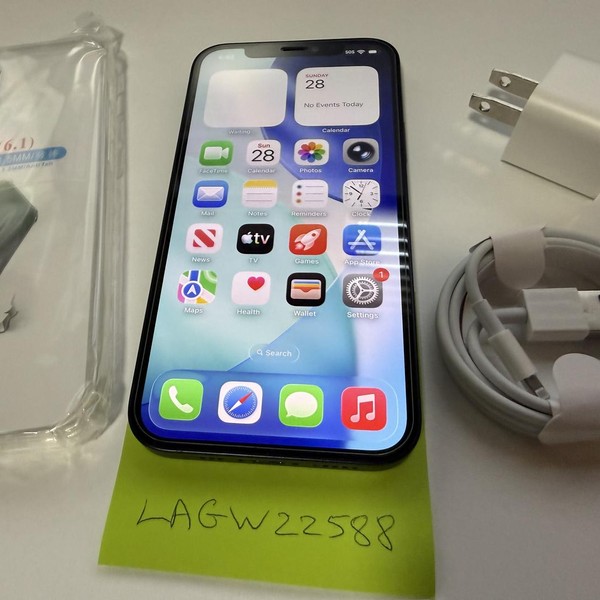 Apple iPhone 12 - Unlocked, 64 GB, Black, A2172