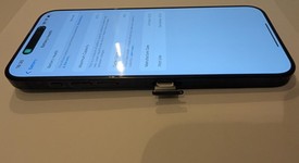 Good
													Apple iPhone 15 Pro Max - Unlocked Non-US, Black, 256 GB, A3106, photo 5 of 9