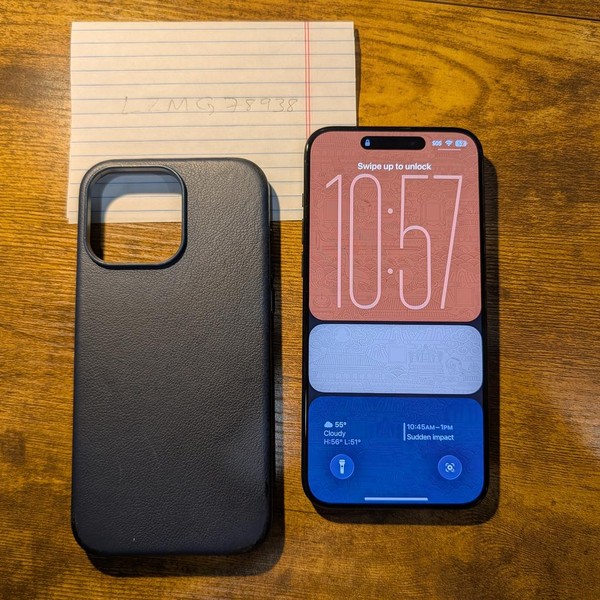 Apple iPhone 15 Pro Max - Unlocked, 256 GB, Blue, A2849