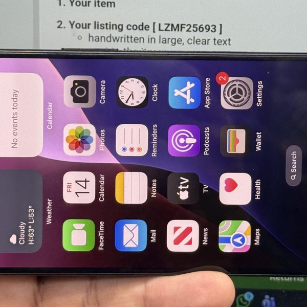 Apple iPhone 15 Pro - Unlocked, 128 GB, Black, A2848