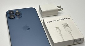 Good
													Apple iPhone 12 Pro Max - Unlocked, Pacific Blue, 128 GB, A2342, photo 2 of 4