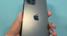 Good
													Apple iPhone 12 Pro - Unlocked, Pacific Blue, 256 GB, A2341, photo 2 of 8