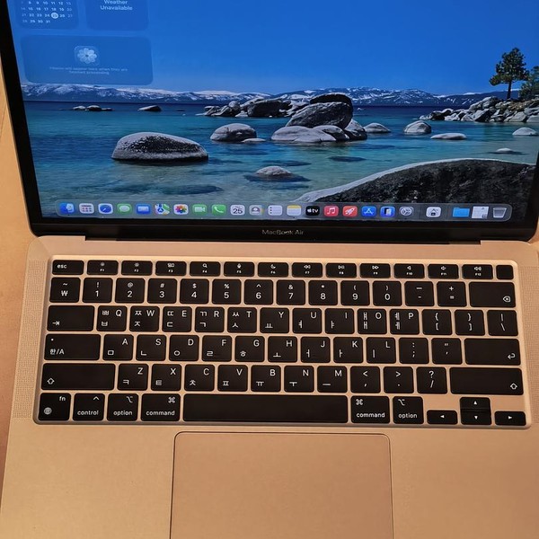 MacBook Air 2020 - 13 inch - 256 GB, Silver, 8 GB, Apple M1