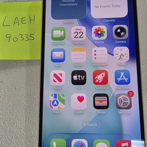 Apple iPhone 15 - Unlocked, 256 GB, Pink, A2846