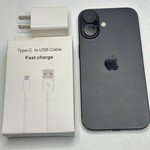 Fair Apple iPhone 16 - Unlocked, 128 GB, Black, A3081