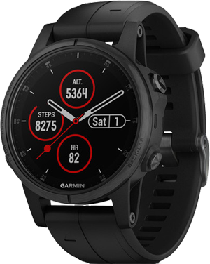 Garmin Fenix 5S Plus - Rose Gold, Sapphire