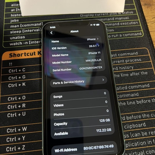 Apple iPhone 11 - AT&T, 128 GB, Green, A2111