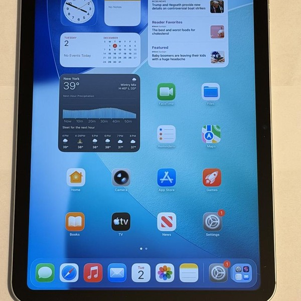 Apple iPad 10th Gen - Unlocked, 64 GB, Silver, A2757