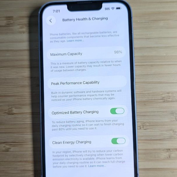 Apple iPhone 14 - Unlocked, 128 GB, Blue, A2649