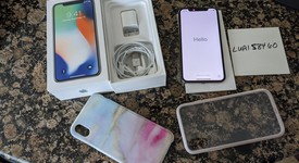 Good
													Apple iPhone X - Verizon, Silver, 256 GB, A1865, photo 1 of 14
