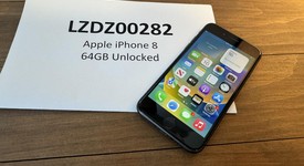 Good
													Apple iPhone 8 - Unlocked, Gray, 64 GB, A1863, photo 1 of 4