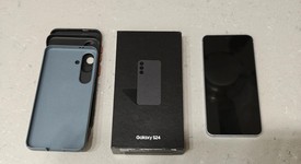 Good
													Samsung Galaxy S24 - Unlocked, Blue, 256 GB, 8 GB, SM-S921U1, photo 1 of 7