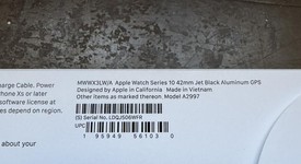 New
													Apple Watch Series 10 42mm - Black, A2997 - GPS, Aluminum, photo 2 of 4