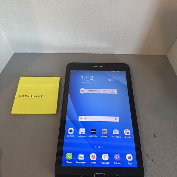 Samsung Galaxy Tab E 8.0 - AT&T, 16 GB, Black, SM-T377A