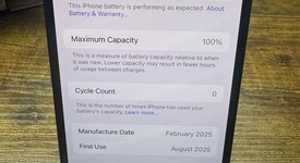 Good
													Apple iPhone 16e - Unlocked, Black, 256 GB, A3212, photo 5 of 7