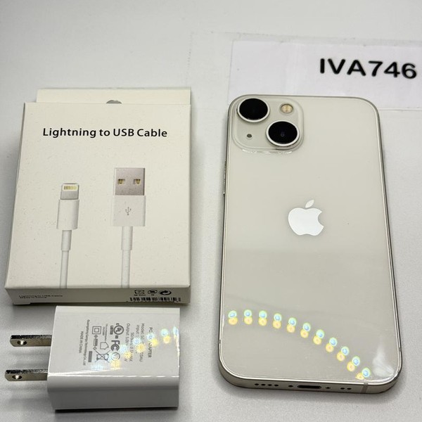 Apple iPhone 13 Mini - Unlocked, 128 GB, Starlight, A2481