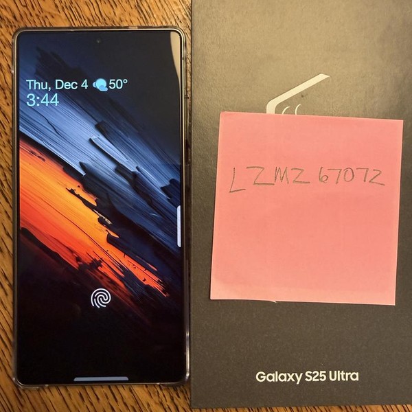 Samsung Galaxy S25 Ultra - Unlocked, 256 GB, Black, 12 GB, SM-S938U1