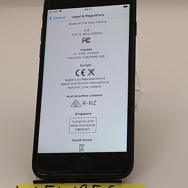 Apple iPhone 7 - Unlocked, 32 GB, Black, A1778, GSM