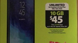 New
													Samsung Galaxy J7 Crown - Straight Talk, Black, 16 GB, 2 GB, SM-S767VL, photo 1 of 1