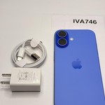 Good Apple iPhone 16 - Unlocked, Ultramarine, 128 GB, A3081