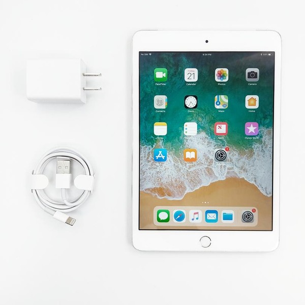 Apple iPad Mini 3 - Unlocked, 128 GB, Silver, A1600